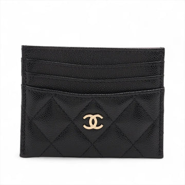 Chanel Matelasse Caviar Skin Card Case