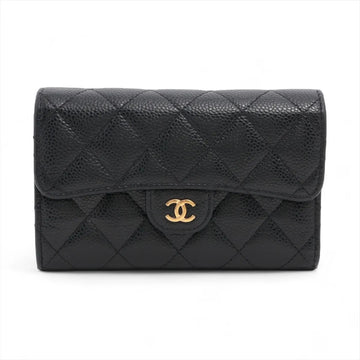 Chanel Matelasse Caviar Skin Long Wallet