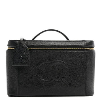Chanel Caviar Timeless Cc Vanity Case