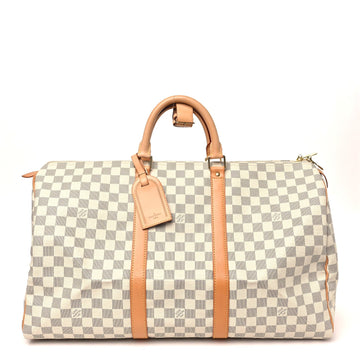 Louis Vuitton Damier Azur Keepall 50