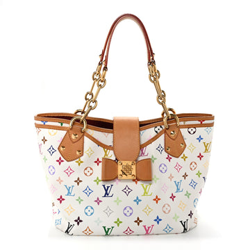 Louis Vuitton Multicolor Annie Gm White