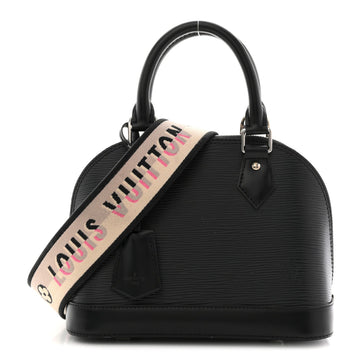 Louis Vuitton Epi Jacquard Alma Bb Black