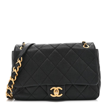 Chanel Caviar Quilted Medium Chain Flap