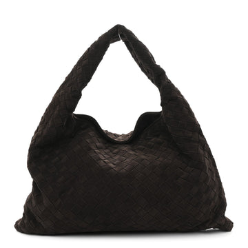Bottega Veneta Suede Intrecciato Small