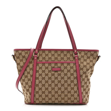 Gucci Gg Medium Joy Tote Peonia Flower