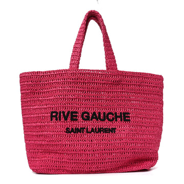Saint Laurent Raffia Rive Gauche Tote