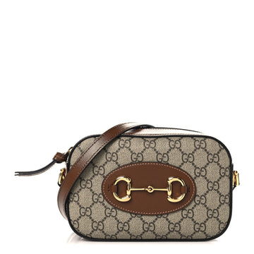 Gucci Gg Supreme Mini Horsebit Camera