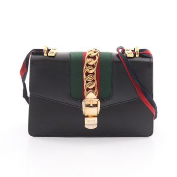 Gucci Sylvie Small Web Line Shoulder Bag