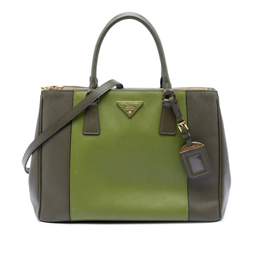 Prada Medium Bicolor Saffiano Lux