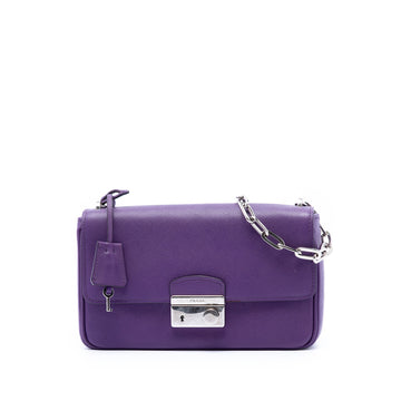 Prada Saffiano Sound Lock Crossbody Pre-