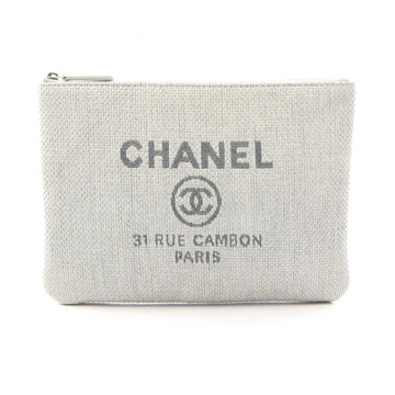 Chanel Deauville Clutch Bag Pouch Case