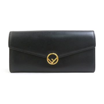 Fendi F Is Long Wallet Black