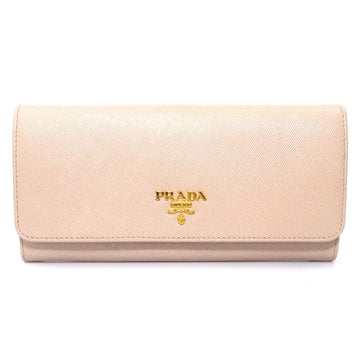 Prada Bifold Long Wallet Light Pink