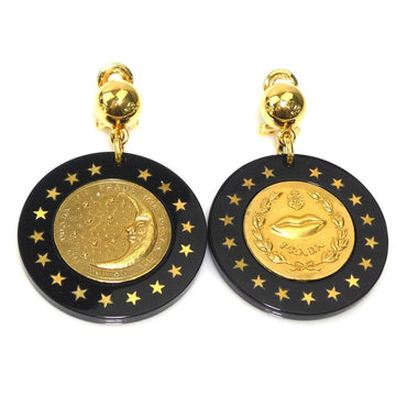 Prada Earrings Black/Gold