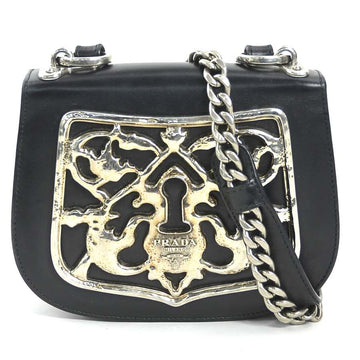 Prada Shoulder Bag Black/Silver