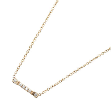 Tiffany＆Co Fleur De Lis Diamond Necklace