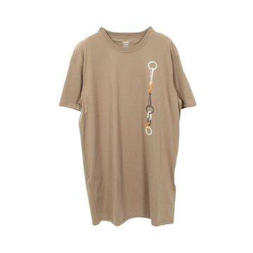 Hermes Printed T-Shirt Dress Cotton