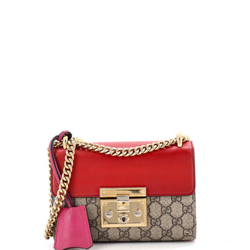 Gucci Padlock Shoulder Bag Gg Coated
