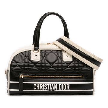 Dior Medium Leather Cannage Vibe Zip