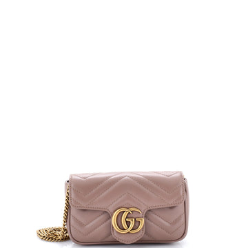 Gucci Gg Marmont Flap Bag Matelasse