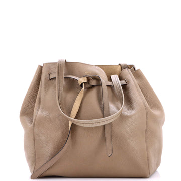 Celine Phantom Tie Cabas Tote Leather