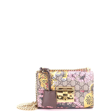Gucci Padlock Shoulder Bag Bengal Print