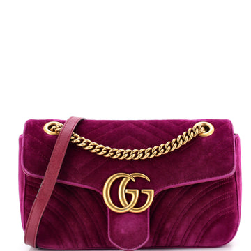 Gucci Gg Marmont Flap Bag Matelasse