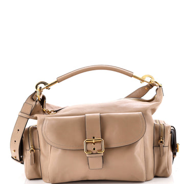 Chloe Camera Shoulder Bag Leather Large