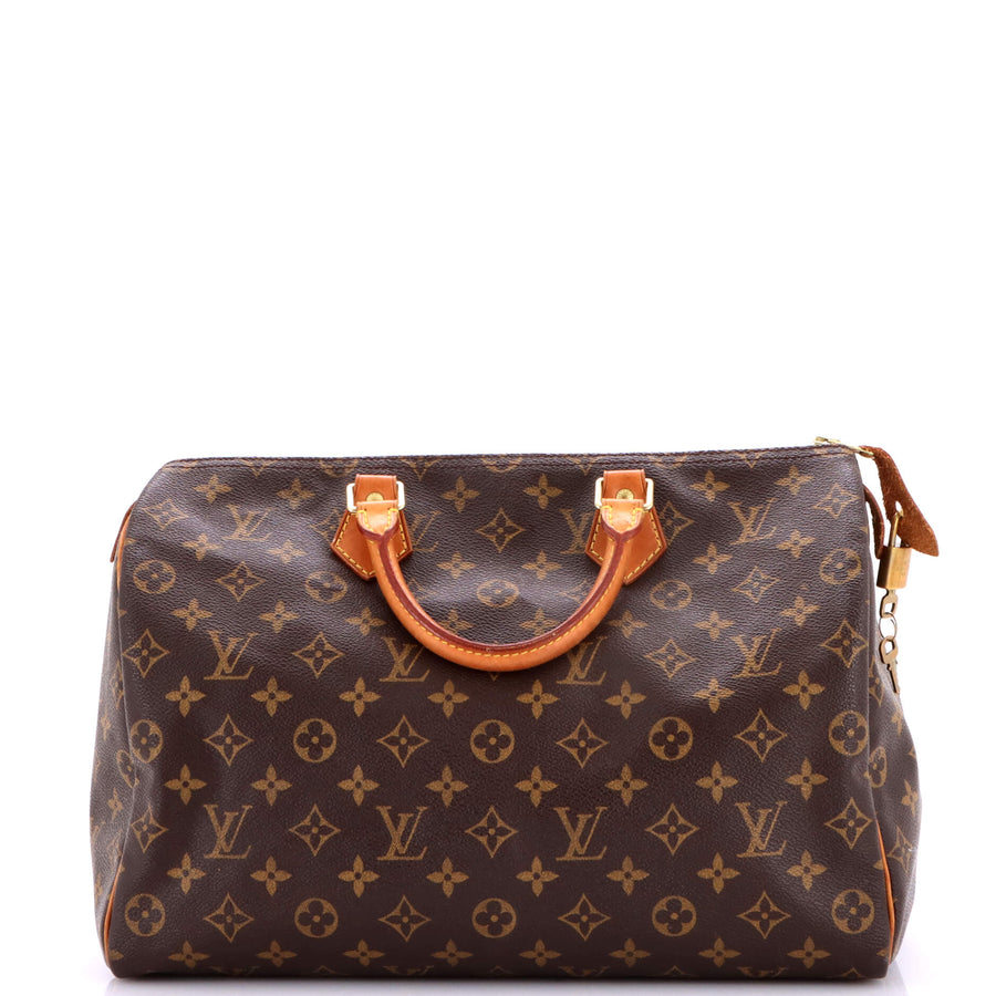 Louis Vuitton Speedy Handbag Canvas 35