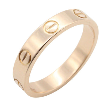 Cartier Mini Love Ring 18Kpg Pink Rose