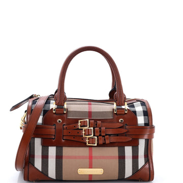 Burberry Alchester Bridle Bowling Bag