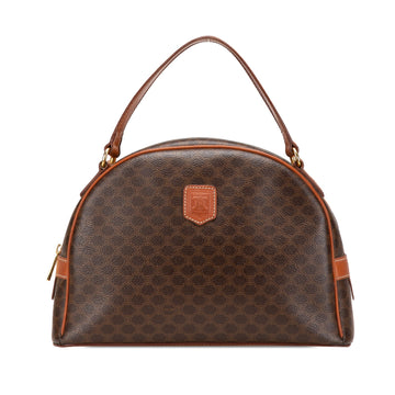 Celine Macadam Coated Canvas Handbag