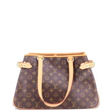 Louis Vuitton Batignolles Handbag Canvas