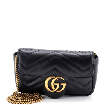 Gucci Gg Marmont Flap Bag Matelasse