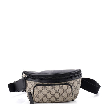 Gucci Eden Waist Bag Gg Coated Canvas