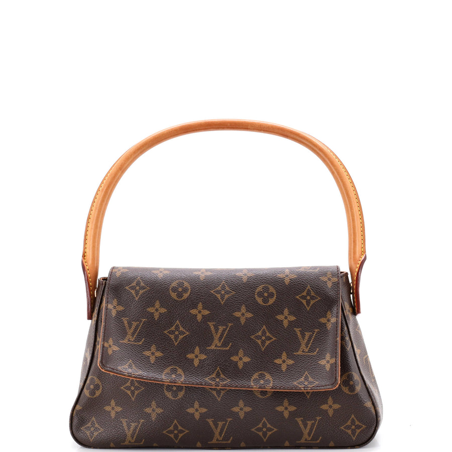 Louis Vuitton Looping Handbag Canvas