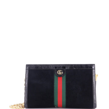 Gucci Ophidia Chain Shoulder Bag Suede