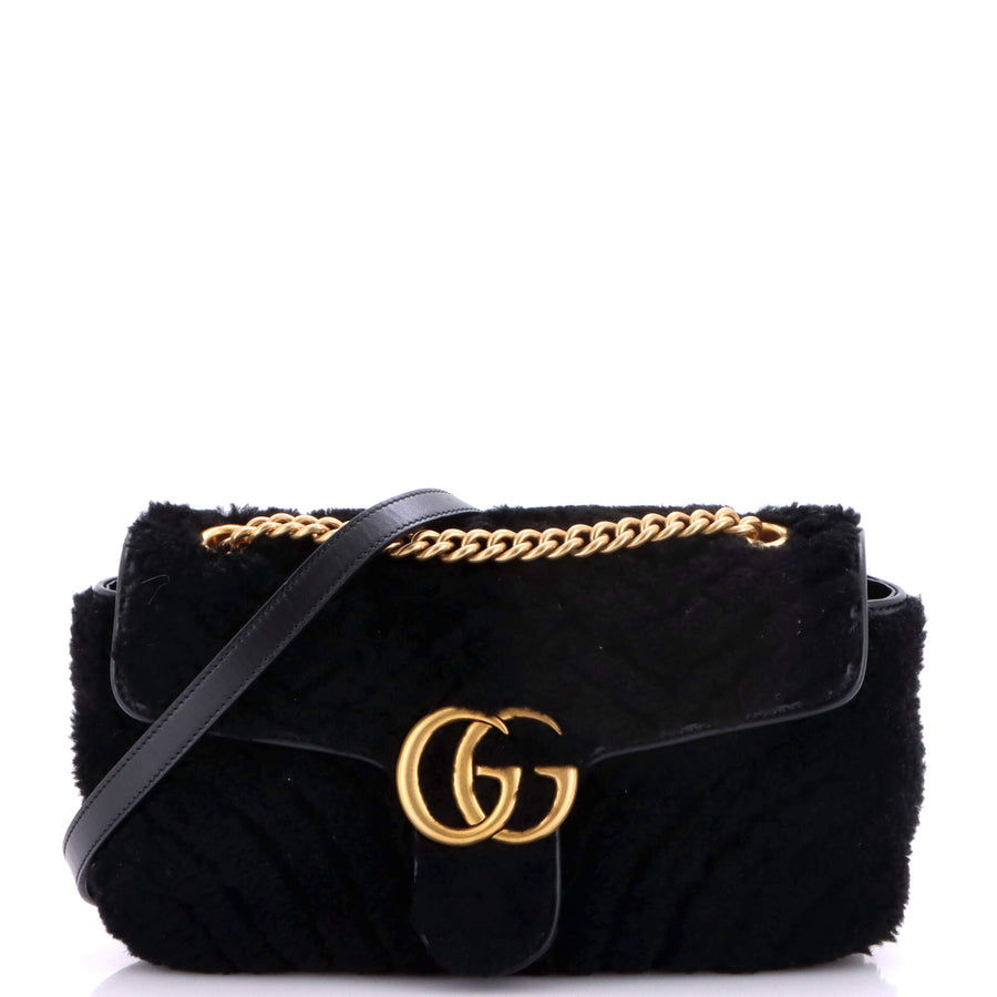 Gucci Gg Marmont Flap Bag Matelasse