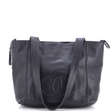 Chanel Vintage Cc Zip Tote Caviar Medium