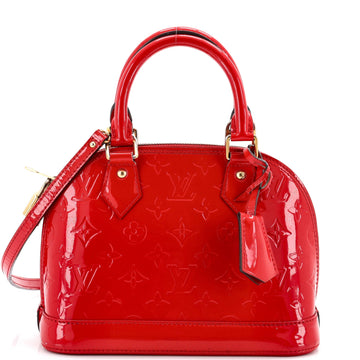 Louis Vuitton Alma Handbag Vernis Bb