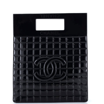 Chanel Chocolate Bar Resin Frame Tote