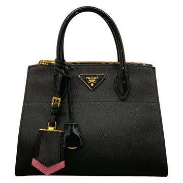 Prada Paradigme Bag Black Leather