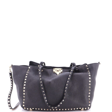 Valentino Garavani Rockstud Tote Pebbled