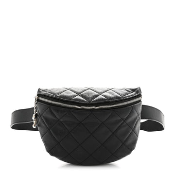 Chanel Grained Calfskin Quilted Waist