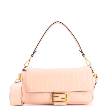 Fendi Baguette Nm Bag Zucca Embossed