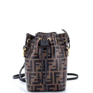 Fendi Mon Tresor Bucket Bag Zucca