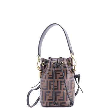Fendi Mon Tresor Bucket Bag Zucca