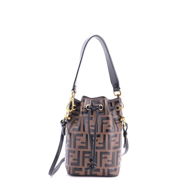 Fendi Mon Tresor Bucket Bag Zucca