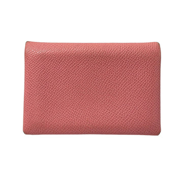Hermes Calvi Duo Rose Confetti Veau