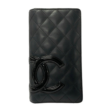 Chanel Cambon Line Black Lambskin Patent